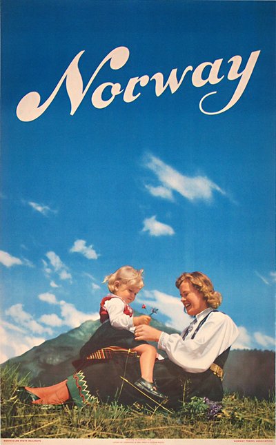 Norway - 1948  original poster 
