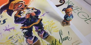 Sammegutten - Norsk turistplakat
