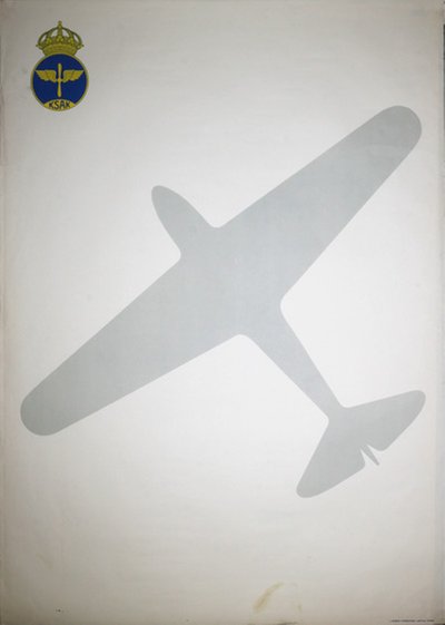 Kungliga Svenska Aeroklubben (KSAK) original poster 