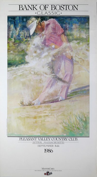 Bank of Boston Classic1986 original poster 