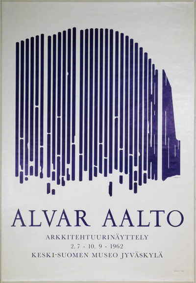 Alvar Aalto (1962) - Original Vintage Poster | PosterTeam