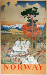 Norway-Arent-Christensen-travel-poster