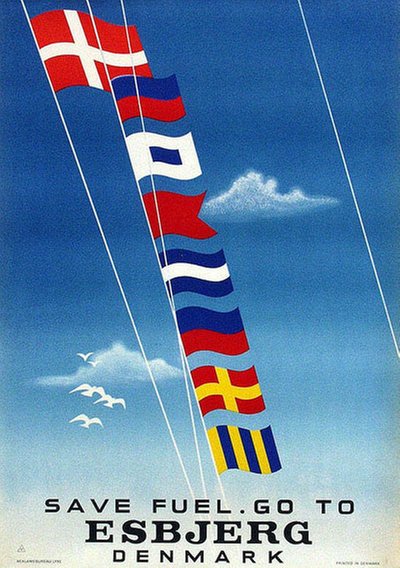 Esbjerg - Denmark original poster 