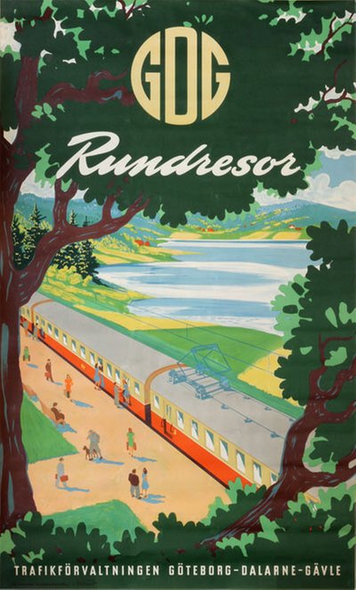 Rundresor GDG - Sweden original poster 