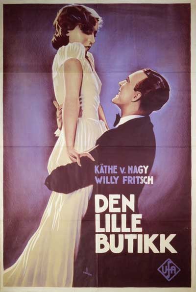 Den Lille Butikk original poster designed by Røhder, Niels (Pedersen) (1895-1969)