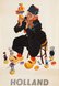 Holland travel poster