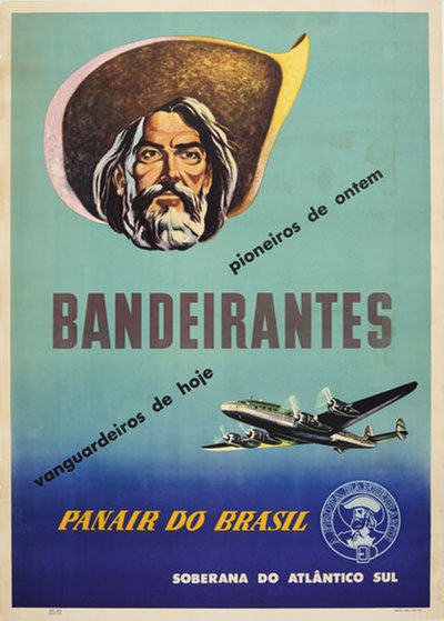 Panair do Brasil - Bandierantes original poster 