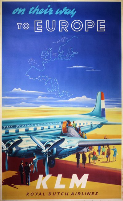 KLM original poster 