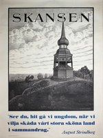 Skansen Stockholm Sweden Strindberg