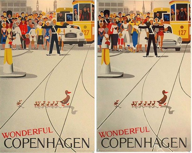 Vagnby poster Wonderful Copenhagen