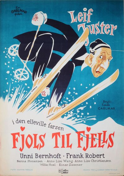 Fjols til fjells original poster 
