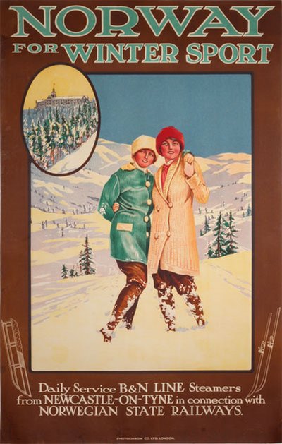 Norway for Winter Sports original poster 