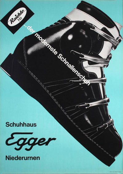Raichle Ski Boot Schuhhaus Egger original poster 