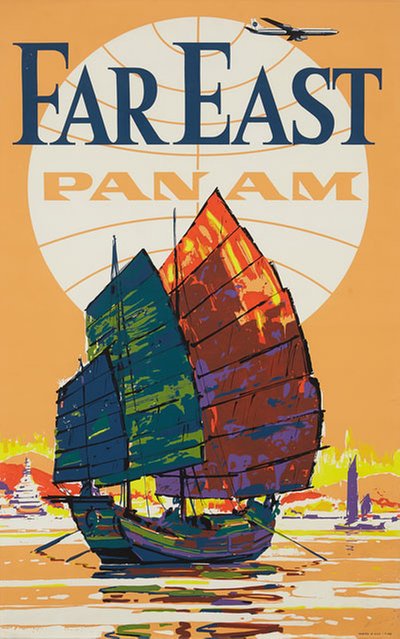 Pan American Far East original poster 
