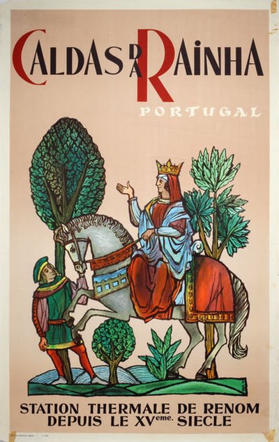 Caldas da Rainha Portugal original poster 