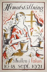 Hemuststallning Kullen Falun 1921