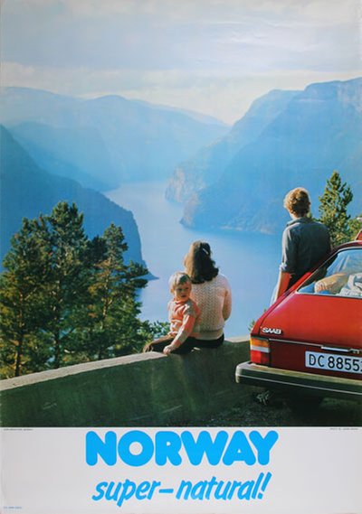 Norway super -natural! original poster designed by Photo: Johan Berge
