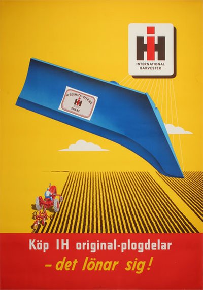 International Harvester original poster 
