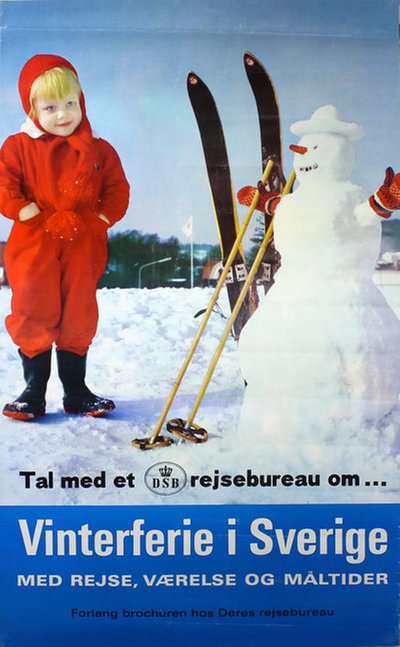 Vinterferie i Sverige original poster 