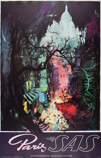 ECOLE de PARIS 1956 ポスター アントニークラーベ ECOLE de PARIS