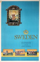Sweden 1925 Travel poster