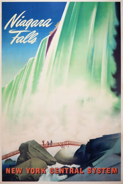 Niagara Falls - New York Central System original poster 