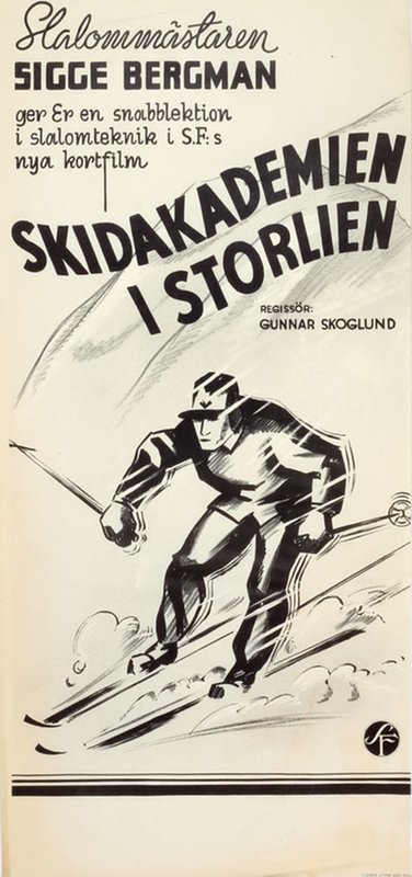Skidakademien i Storlien original poster 
