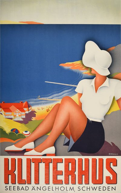 Klitterhus - Sweden original poster designed by Rittmark, Åke (1910-1987)