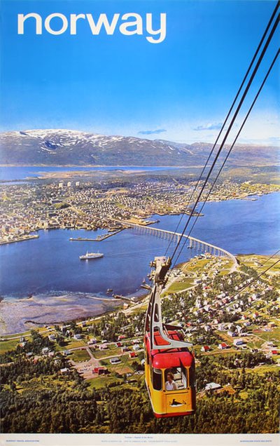 Norway Tromsø - The Capital of the Arctic original poster designed by Photo: Göran Algård