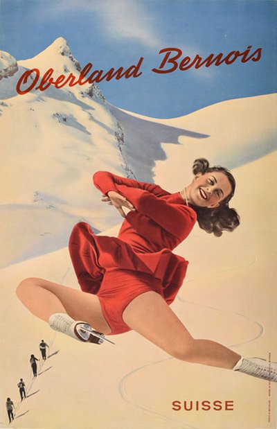 Oberland Bernois - Suisse original poster 