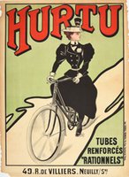Hurtu-original-vintage-bicycle-poster