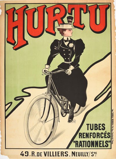 Hurtu Bicycle original poster 