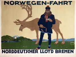 Norwegen-Fahrten 1914 - Norddeutscher Lloyd Bremen