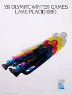 XIII Olympic Winter Games Lake Placid 1980 Luge