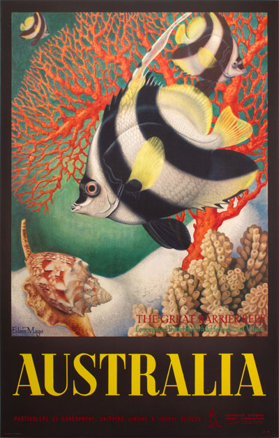 Original authentic vintage poster - Title: 'Australia