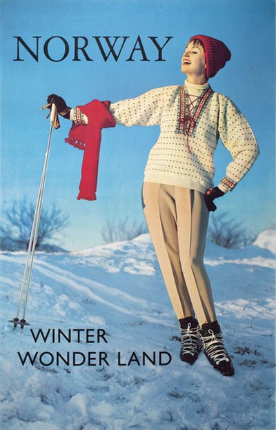 Norway Winter Wonderland original poster 