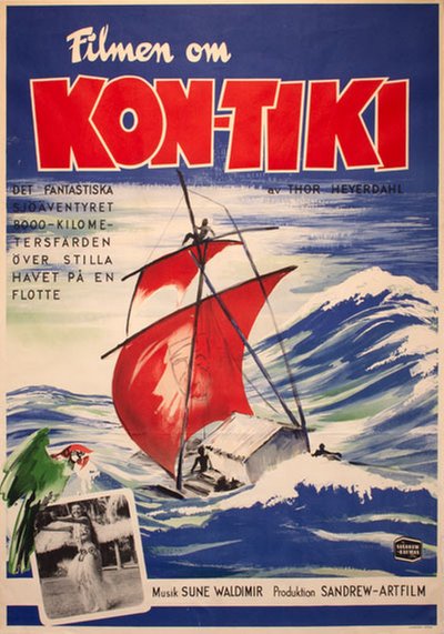 Kon-Tiki Movie poster original poster 