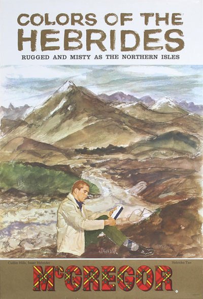 McGregor Colors of the Hebrides original poster 
