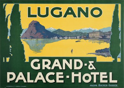 Lugano Grand &  Palace Hotel original poster 