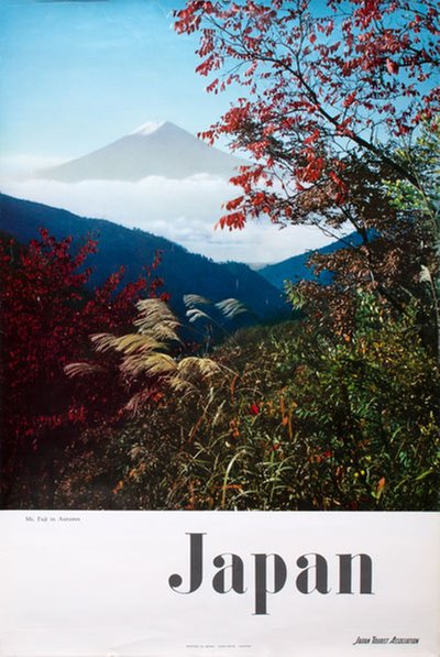 Japan Mt. Fuji original poster 