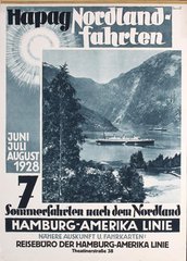 HAPAG Nordlandfahrten 1928