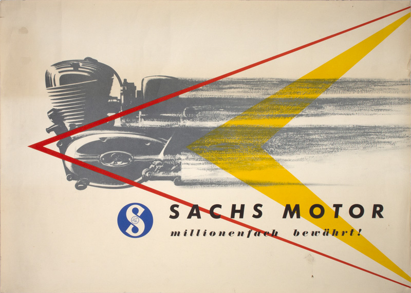 Sachs Motor - Millionenfach bewährt original poster 
