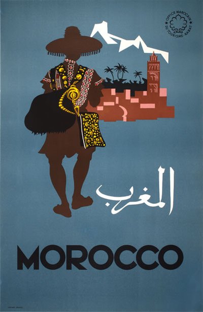 Morocco original poster 
