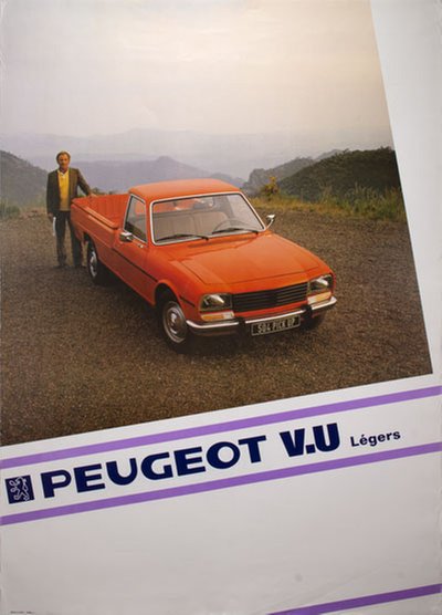 Peugeot 504 Pick Up original poster 