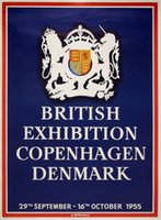 British Exhibition Copenhagen Denmark 1955