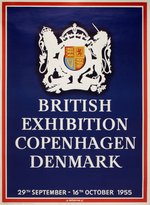 British Exhibition Copenhagen Denmark 1955