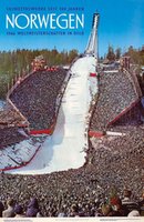 Holmenkollen Norwegen 1966 Weltmeisterschaften in Oslo