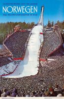 Holmenkollen Norwegen 1966 Weltmeisterschaften in Oslo
