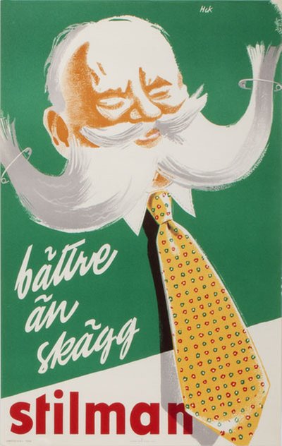 Stilman Slips original poster designed by Hck