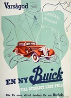 General Motors Buick 1934 Victoria Coupe poster